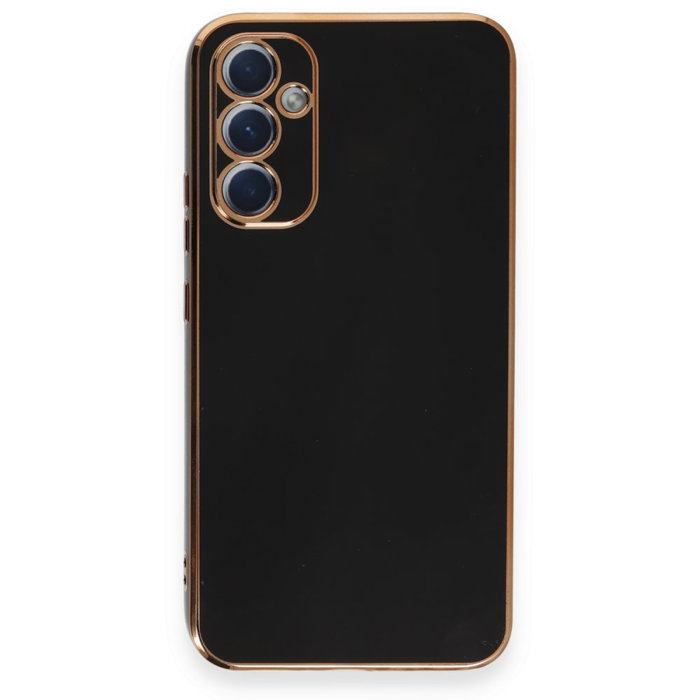  Samsung Galaxy A34 5G Kılıf Volet Silikon - Siyah