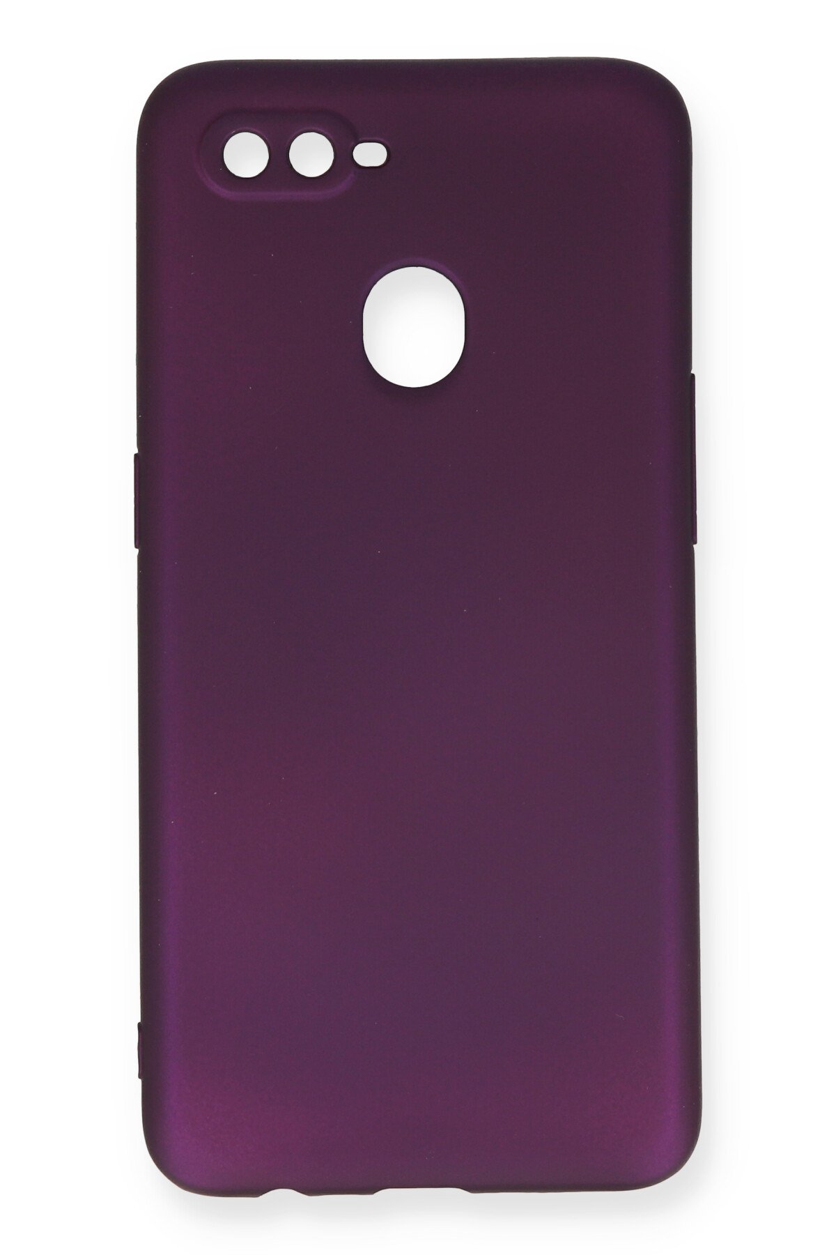  Oppo A5S Kılıf First Silikon - Mürdüm