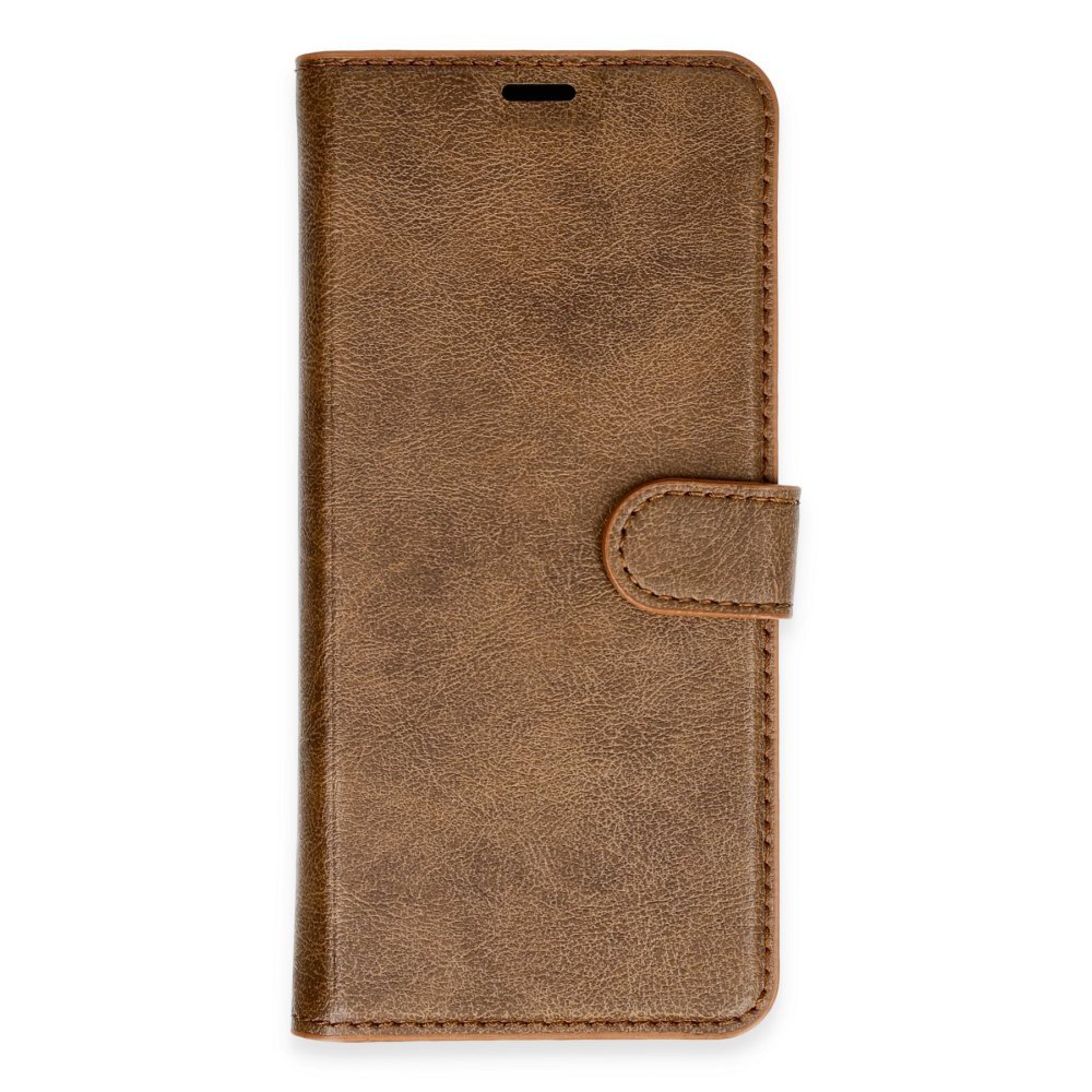 Redmi 14C Kılıf Trend S Plus Kapaklı Kılıf - Taba