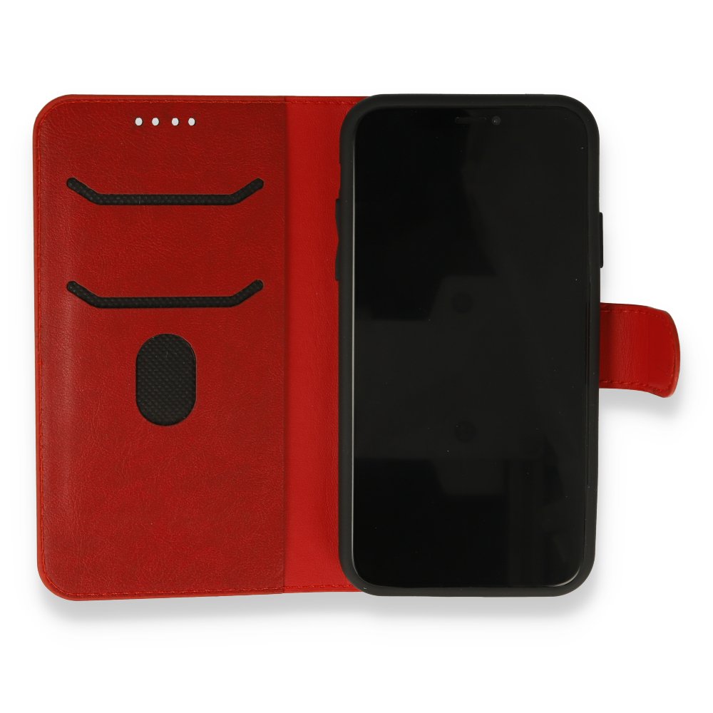 iPhone 13 Mini Kılıf Trend S Plus Kapaklı Kılıf - Kırmızı iPhone 13 Mini Kılıf Trend S Plus Kapaklı Kılıf - Kırmızı