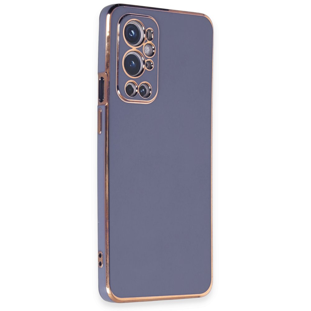 One Plus 9 Pro Kılıf Volet Silikon - Mavi One Plus 9 Pro Kılıf Volet Silikon - Mavi