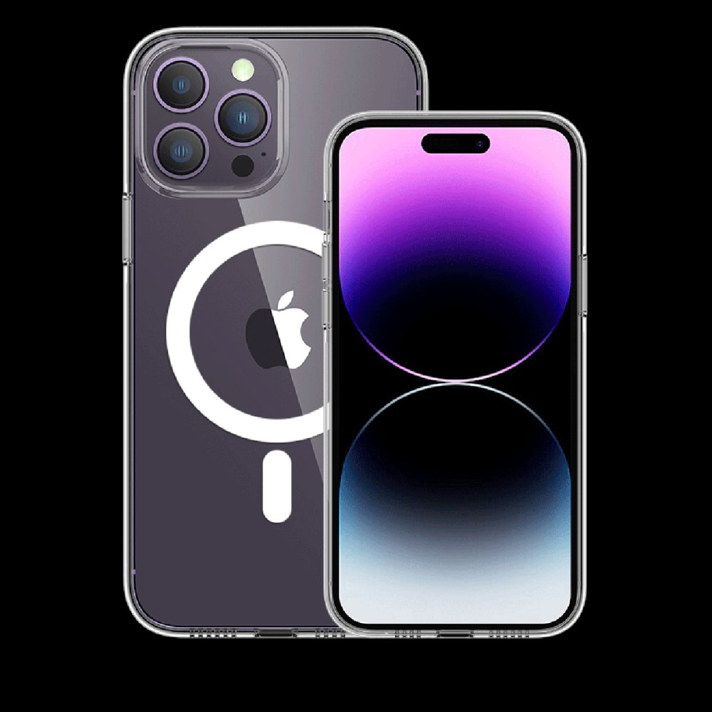 iPhone 15 Pro Kılıf Tron Şeffaf Magsafe Kapak - Şeffaf iPhone 15 Pro Kılıf Tron Şeffaf Magsafe Kapak - Şeffaf