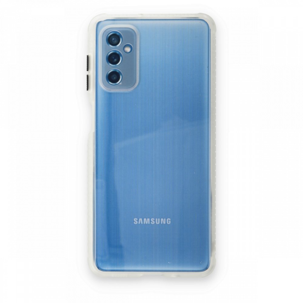  Samsung Galaxy M52 5G Kılıf Miami Şeffaf Silikon - Şeffaf