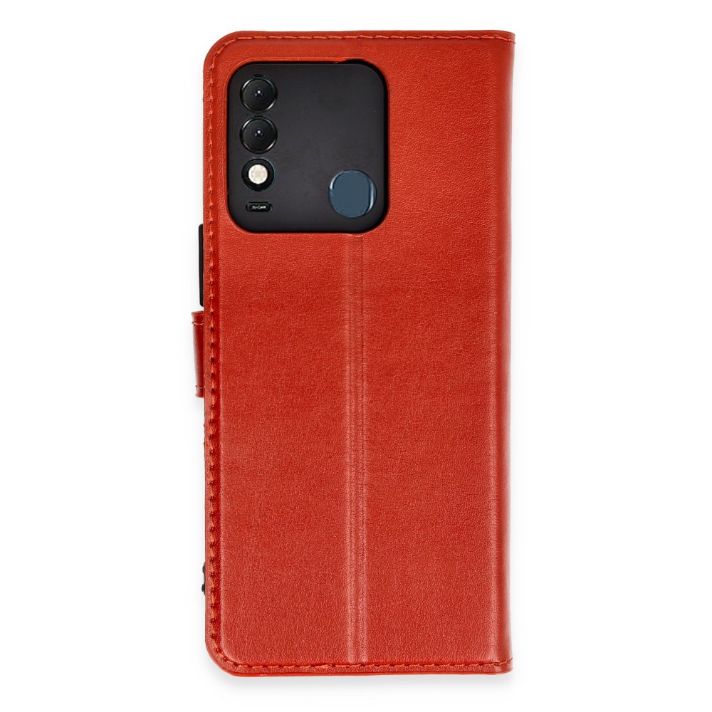 Tecno Spark 8T Kılıf Trend S Plus Kapaklı Kılıf - Kırmızı Tecno Spark 8T Kılıf Trend S Plus Kapaklı Kılıf - Kırmızı