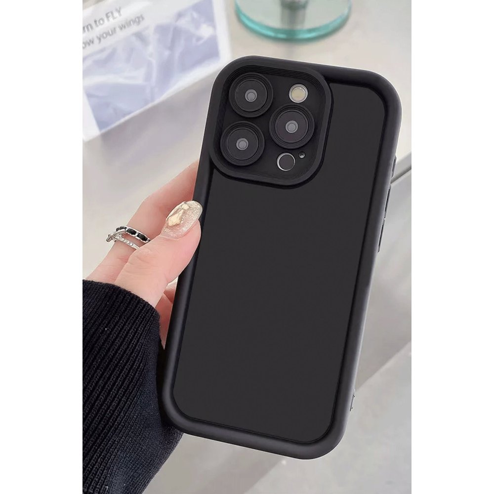 Samsung Galaxy A06 Kılıf Viera Silikon - Siyah Samsung Galaxy A06 Kılıf Viera Silikon - Siyah