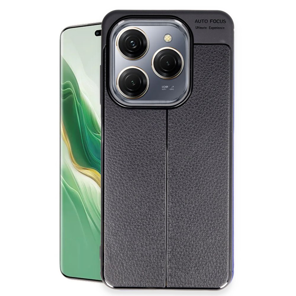 Tecno Spark 20 Pro Kılıf Auto Focus Kapak - Siyah Tecno Spark 20 Pro Kılıf Auto Focus Kapak - Siyah