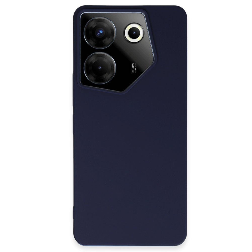 Tecno Camon 20 Pro 5G Kılıf First Silikon - Lacivert Tecno Camon 20 Pro 5G Kılıf First Silikon - Lacivert