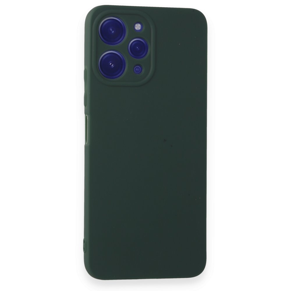 Redmi 12 Kılıf First Silikon - Koyu Yeşil Redmi 12 Kılıf First Silikon - Koyu Yeşil