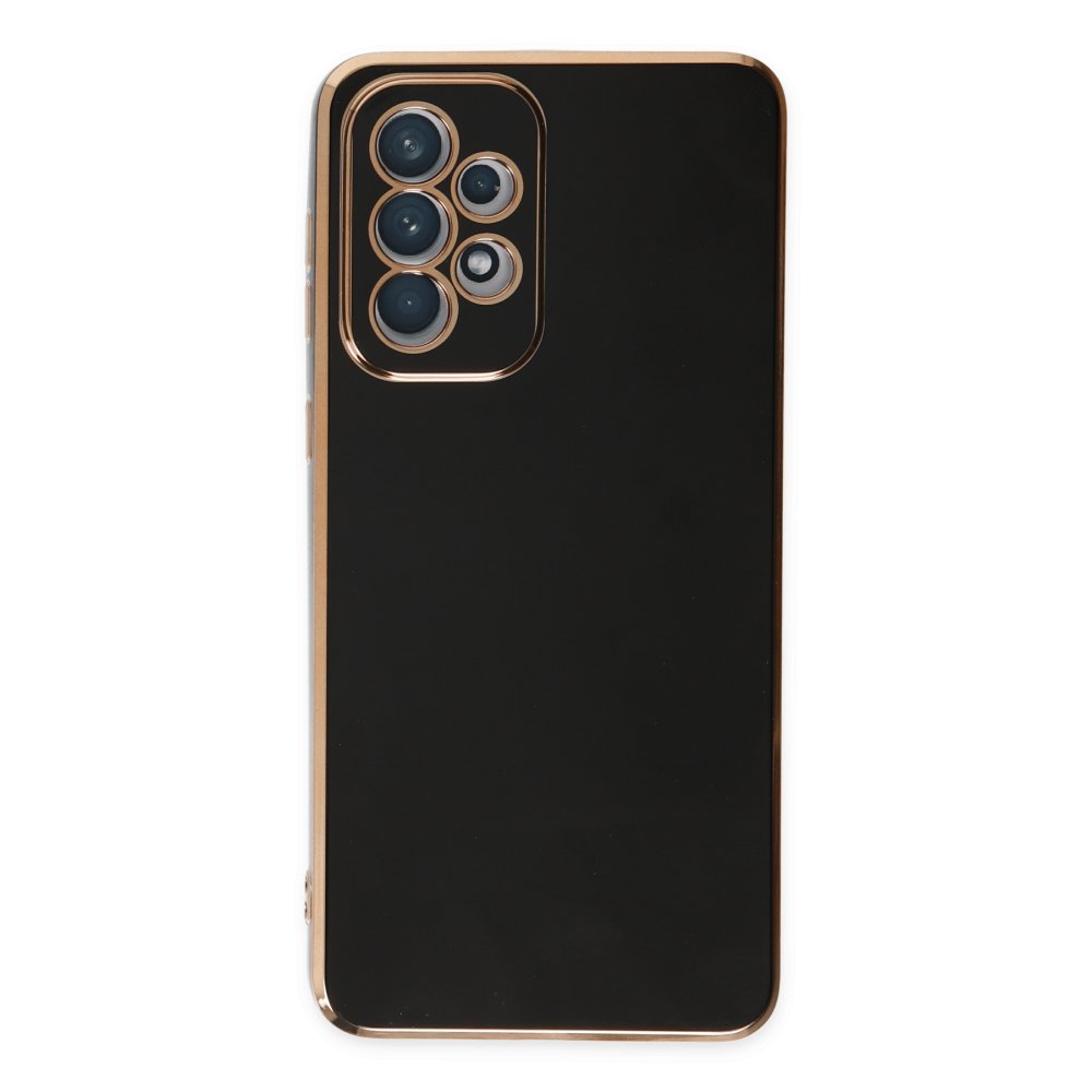  Samsung Galaxy A73 5G Kılıf Volet Silikon - Siyah