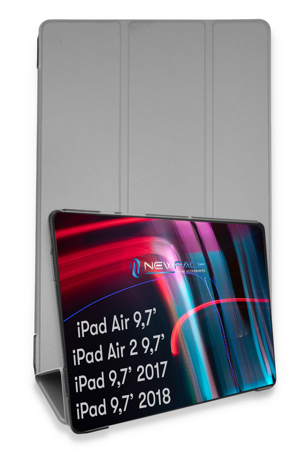  iPad Pro 9.7 Kılıf Tablet Smart Kılıf - Gri