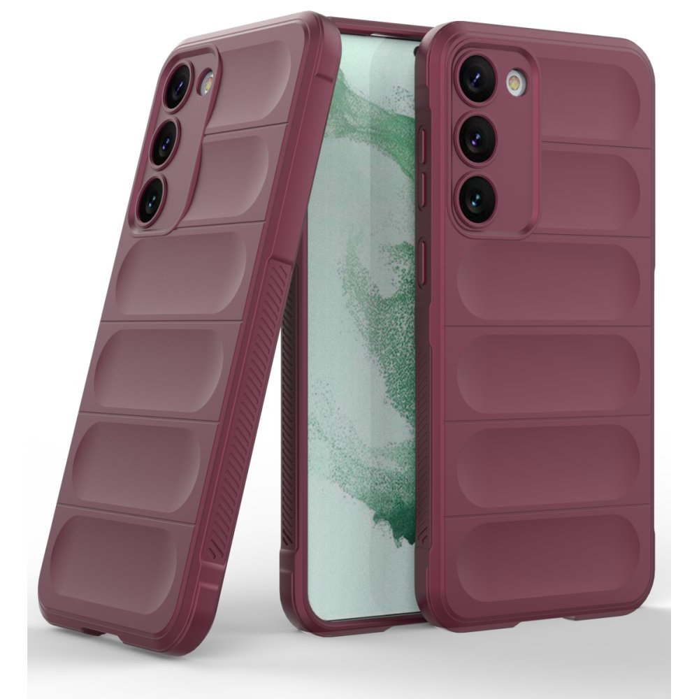  Samsung Galaxy S23 Plus Kılıf Optimum Silikon - Bordo