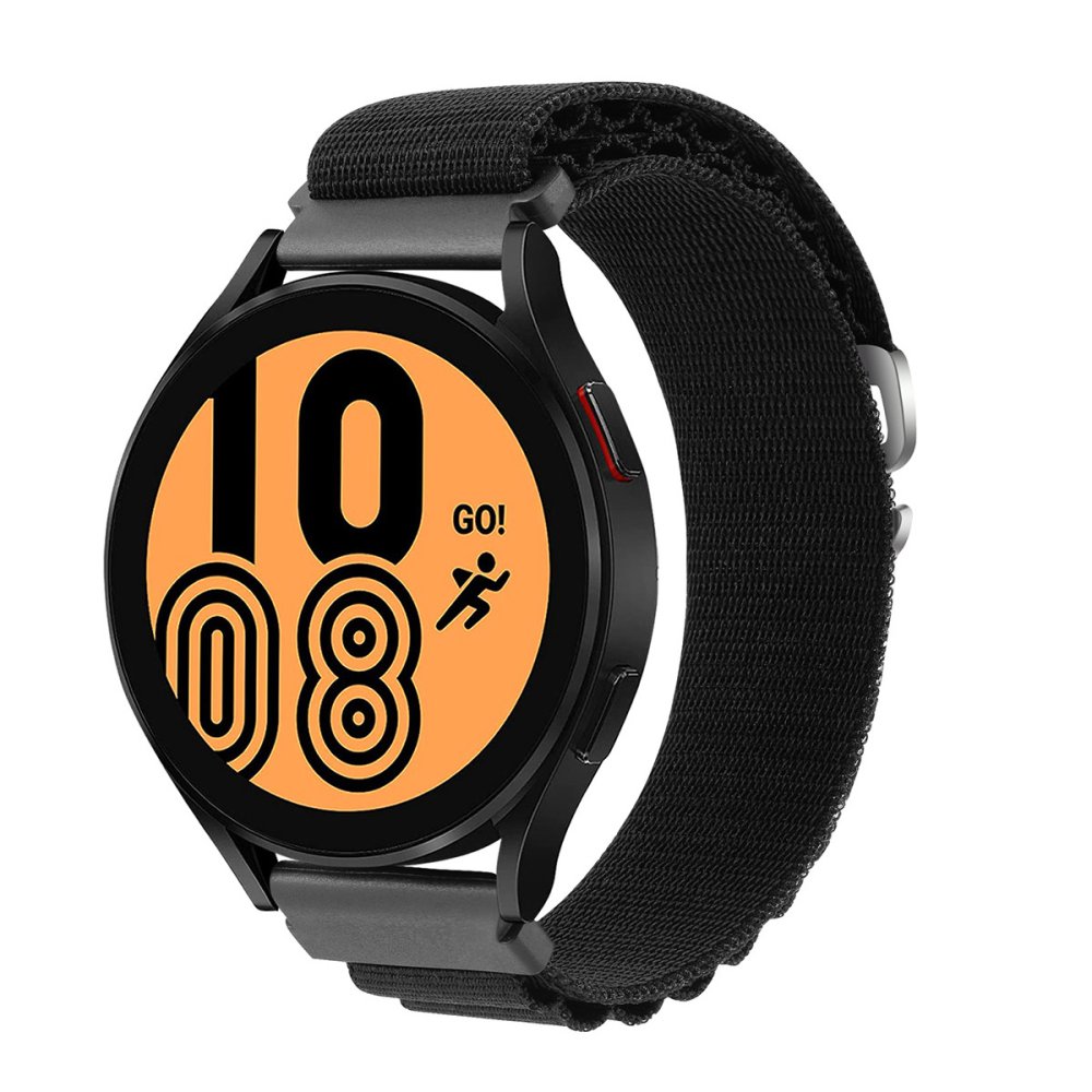  Watch 22mm KR410 Kumaş Kordon - Siyah