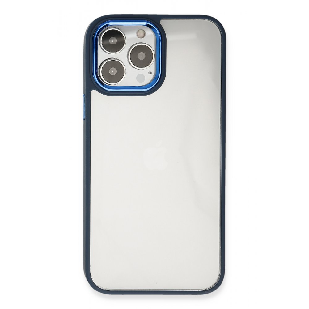  iPhone 14 Pro Max Kılıf Dora Kapak - Mavi