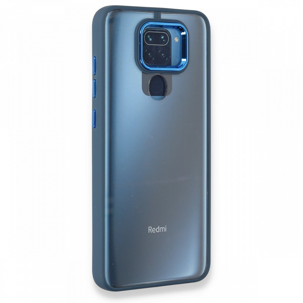 Redmi Note 9 Kılıf Dora Kapak - Mavi