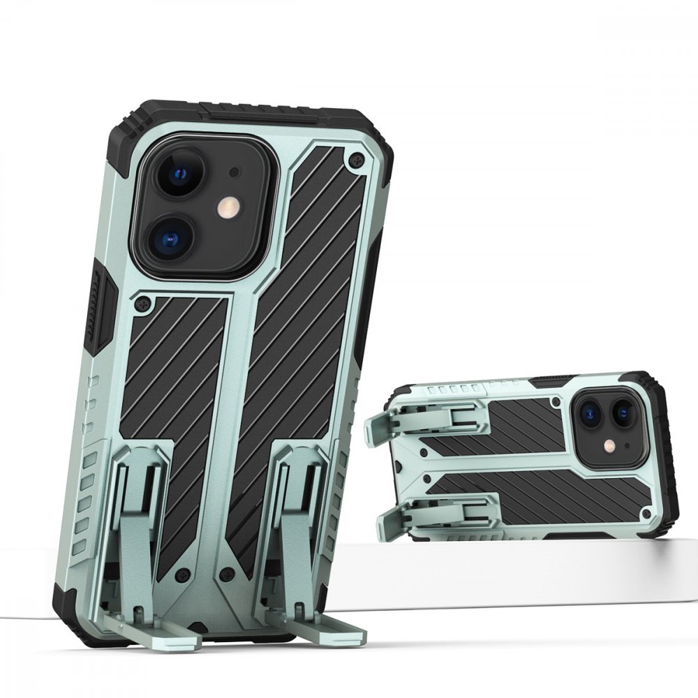  iPhone 11 Kılıf Fizy Stand Kapak - Yeşil