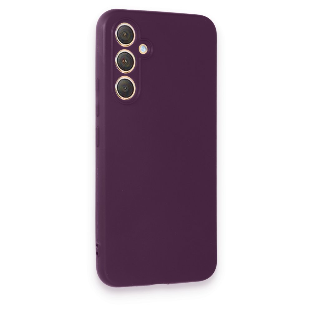  Samsung Galaxy A54 5G Kılıf First Silikon - Mor