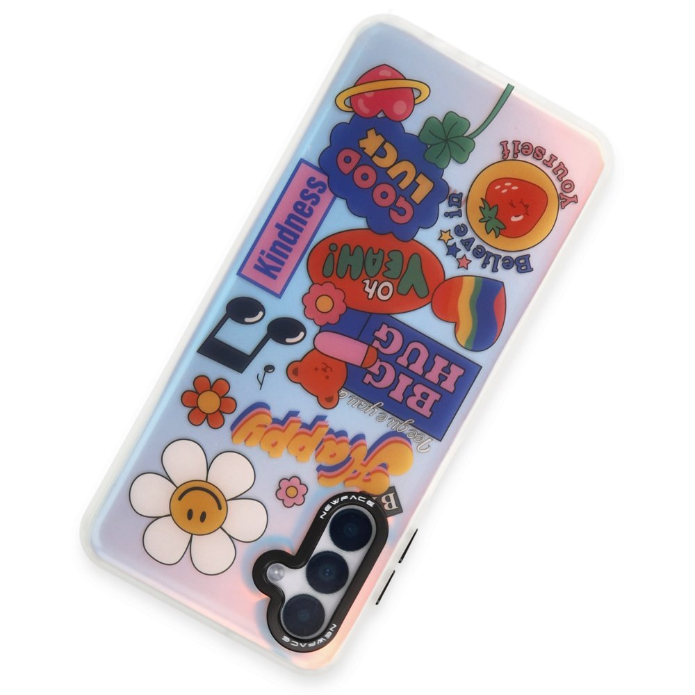  Samsung Galaxy A04S Kılıf Estoril Desenli Kapak - Estoril - 15