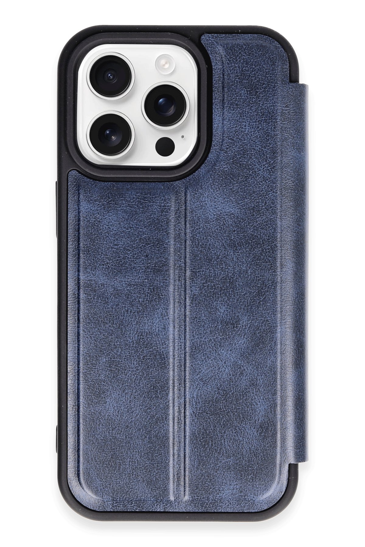  iPhone 14 Pro Kılıf Flip Cover - Lacivert