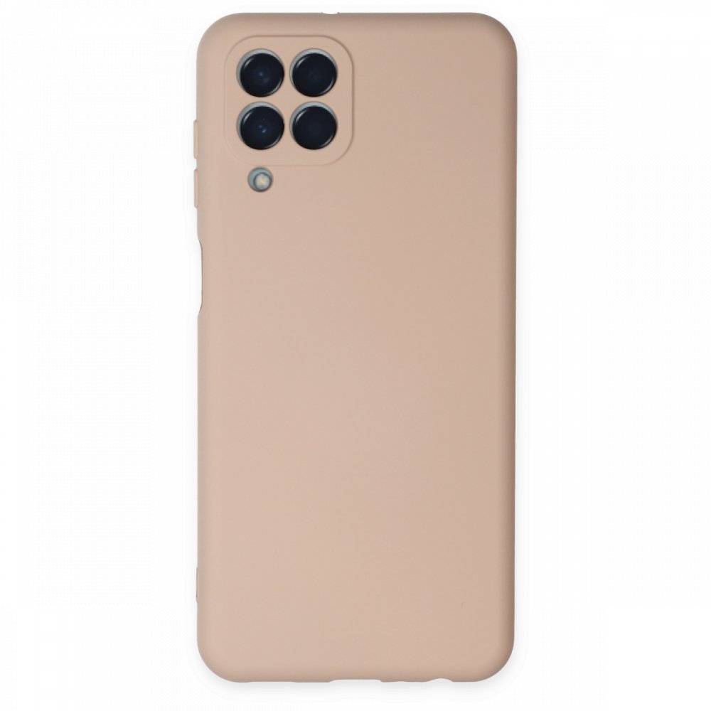  Samsung Galaxy M33 Kılıf Nano içi Kadife Silikon - Pudra