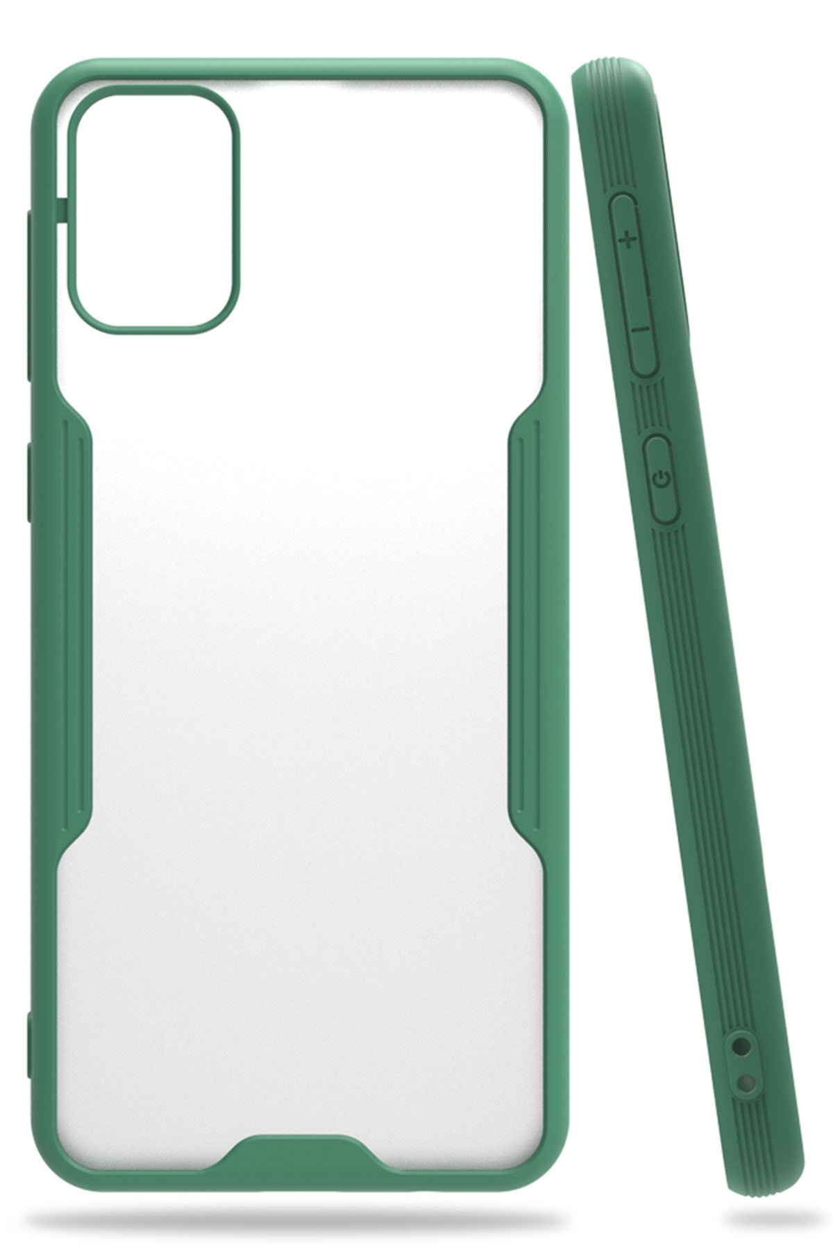  Samsung Galaxy M31 Kılıf Platin Silikon - Yeşil