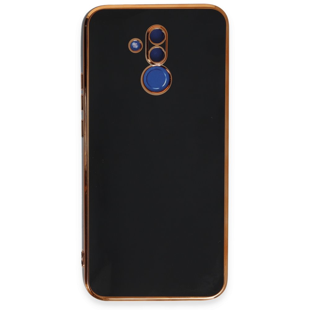 Huawei Mate 20 Lite Kılıf Volet Silikon - Siyah  Huawei Mate 20 Lite Kılıf Volet Silikon - Siyah