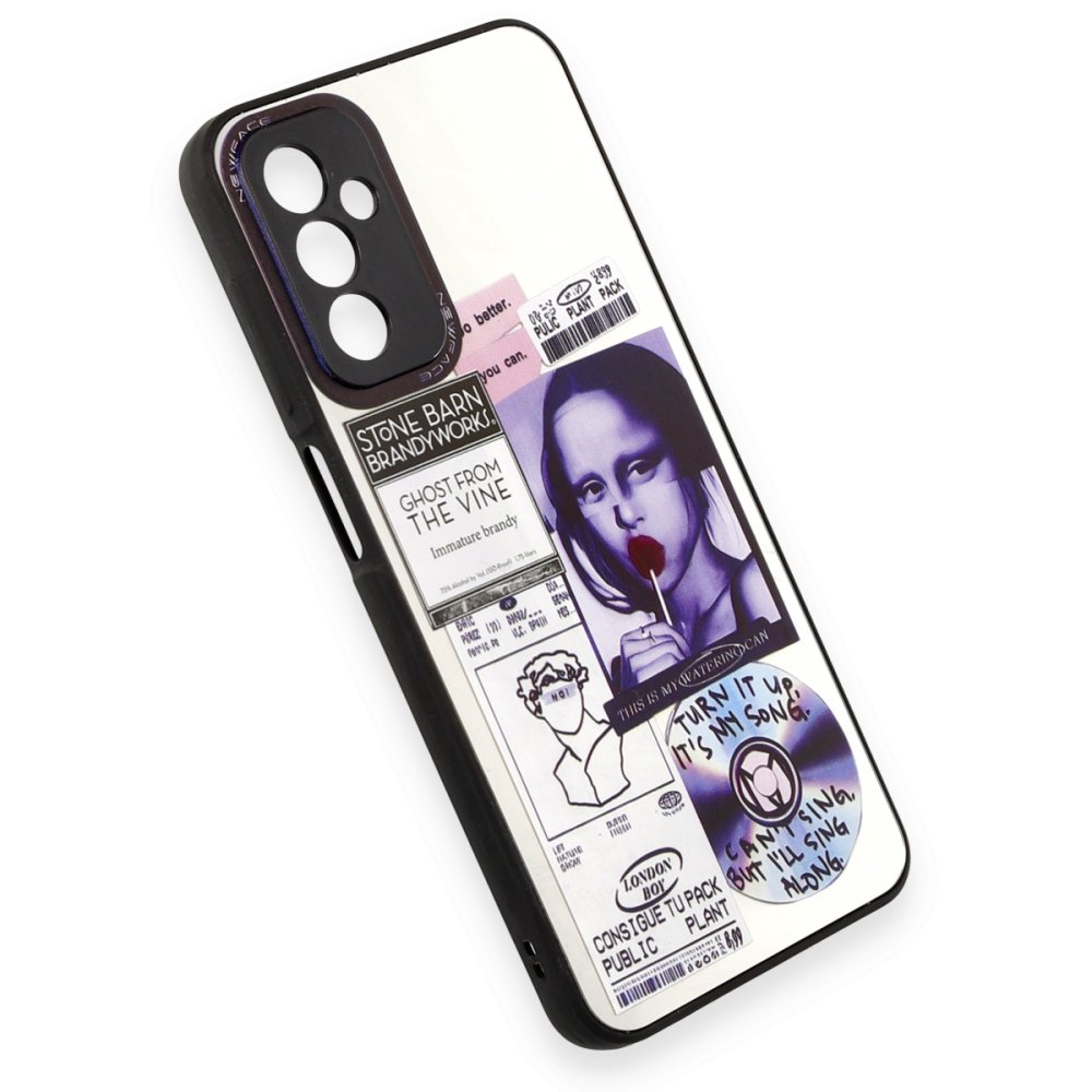  Samsung Galaxy M23 Kılıf Mirror Desenli Kapak - Mirror - 2