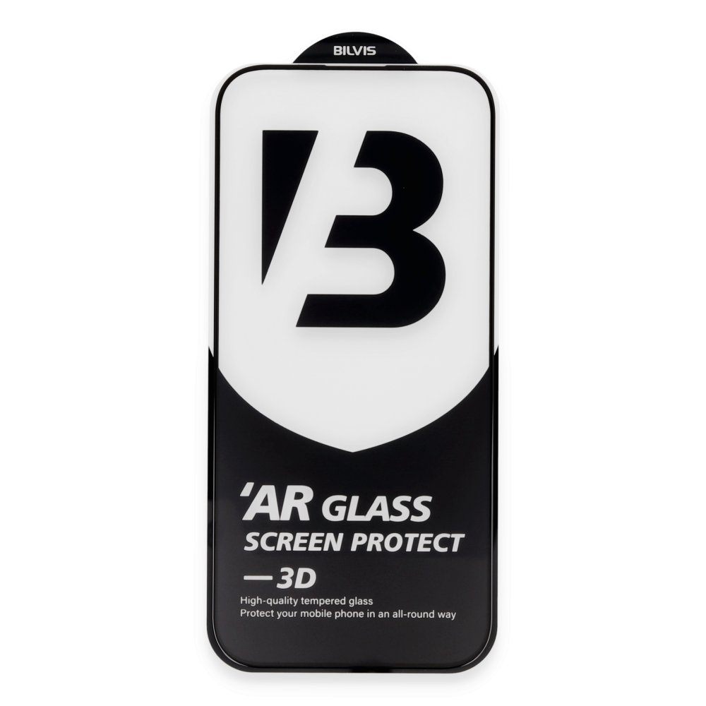  iPhone 16 Pro Max Bilvis 3D Mat Cam Ekran Koruyucu