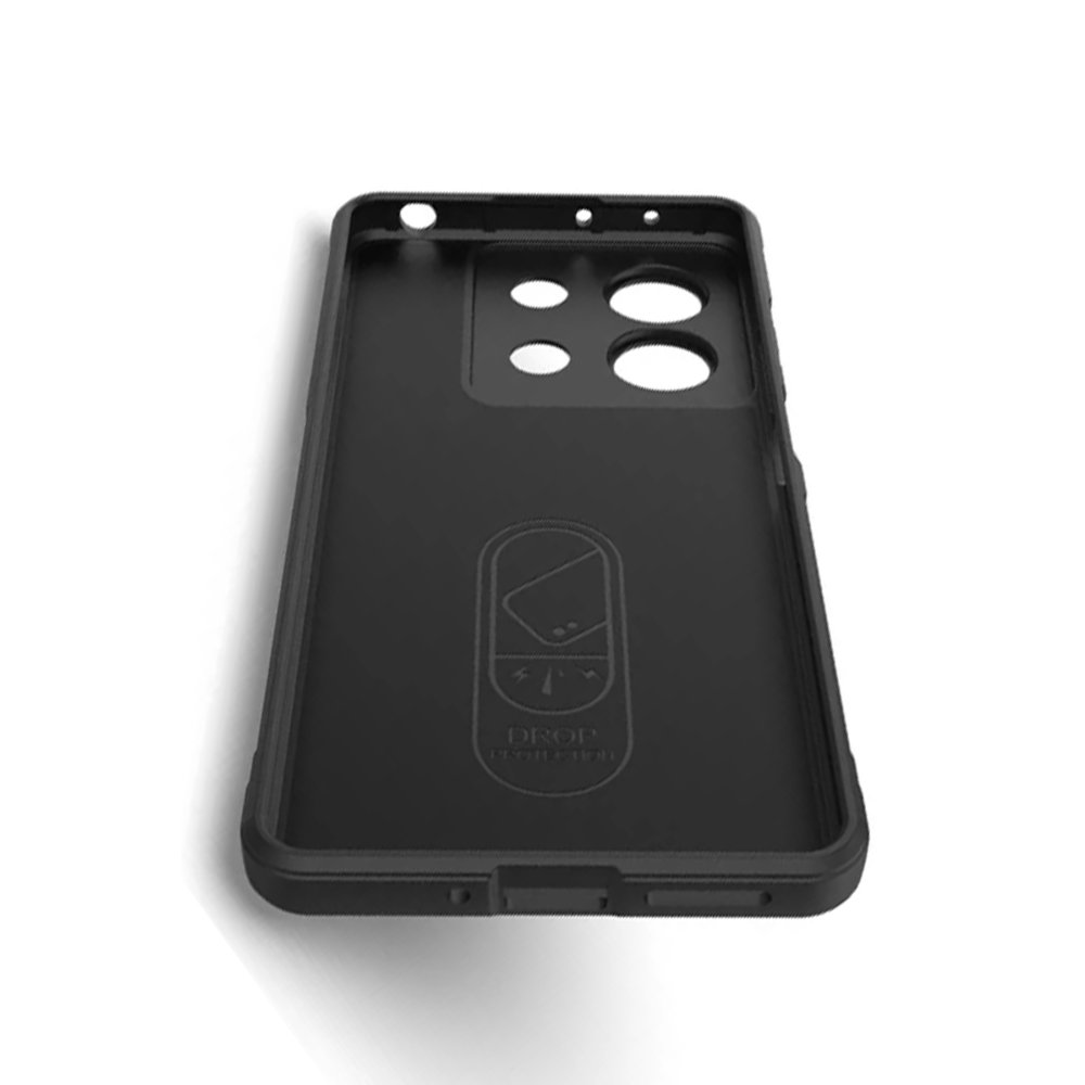 Xiaomi Poco X6 Kılıf Optimum Silikon - Mor  Xiaomi Poco X6 Kılıf Optimum Silikon - Mor