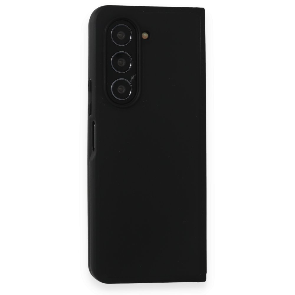  Samsung Galaxy Z Fold 5 Kılıf Blur Fold Kapak - Mat Siyah