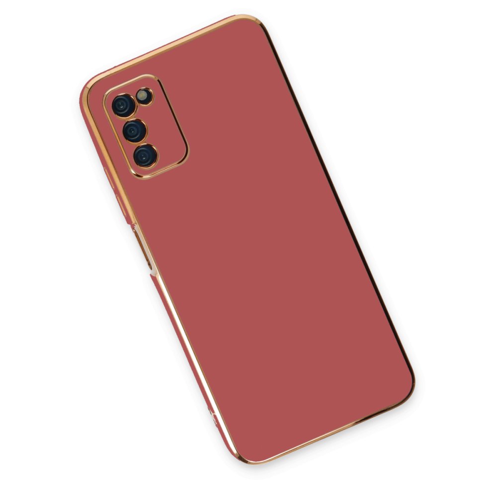  Samsung Galaxy A03S Kılıf Volet Silikon - Kırmızı