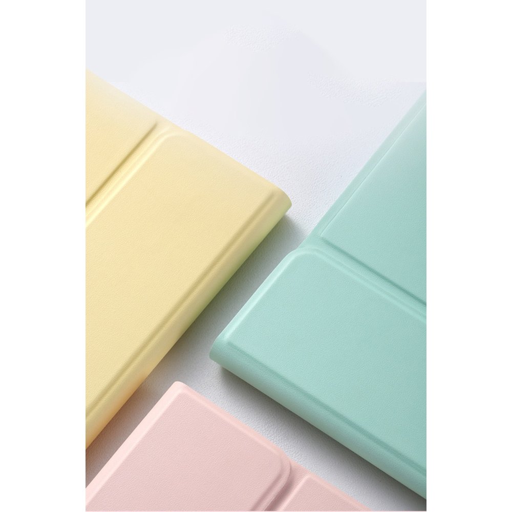  iPad 5 Air 9.7 Kılıf KC01 Smart Klavyeli Tablet Kılıfı - Lila