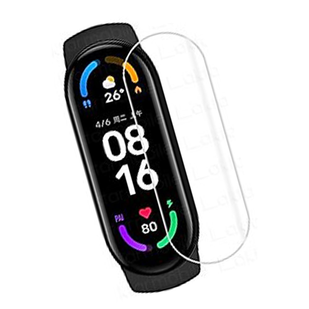 Xiaomi Mi Band 6 Polymer Nano Ekran Koruyucu - Şeffaf Xiaomi Mi Band 6 Polymer Nano Ekran Koruyucu - Şeffaf