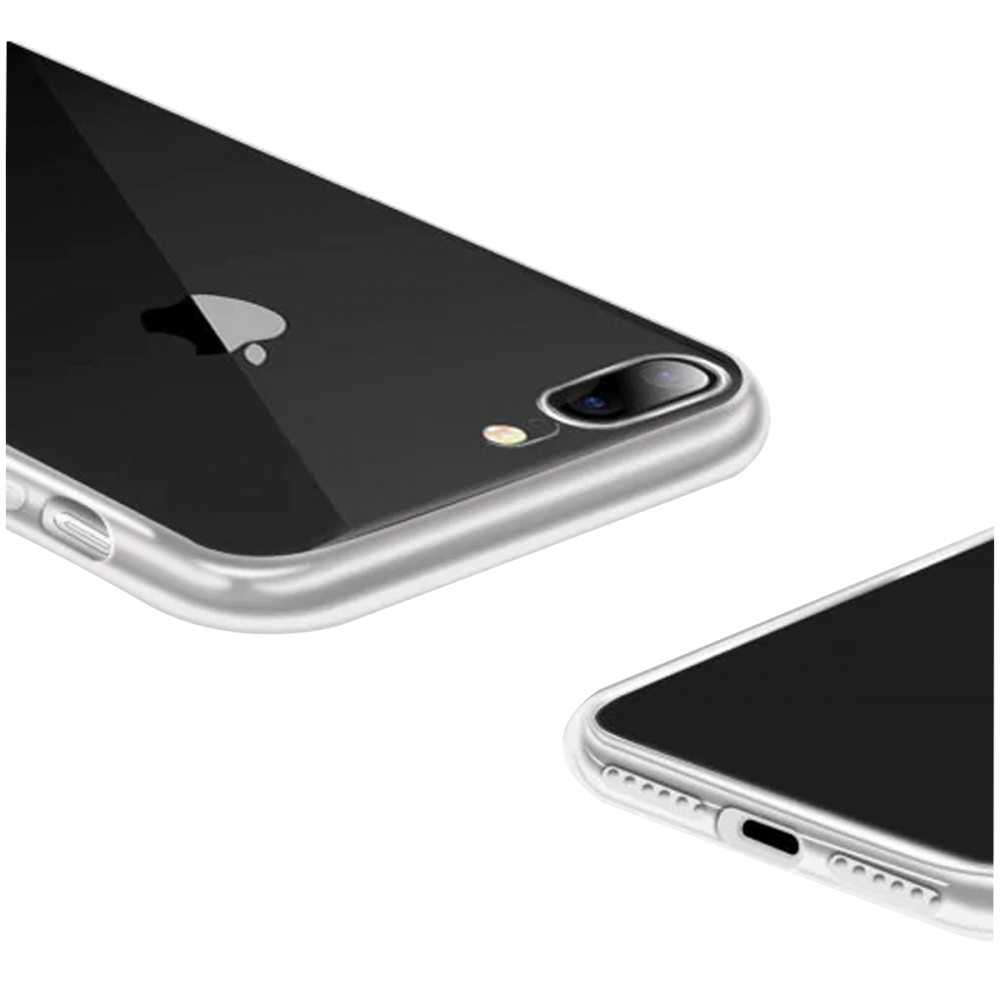  iPhone 7 Plus Kılıf Lüx Şeffaf Silikon