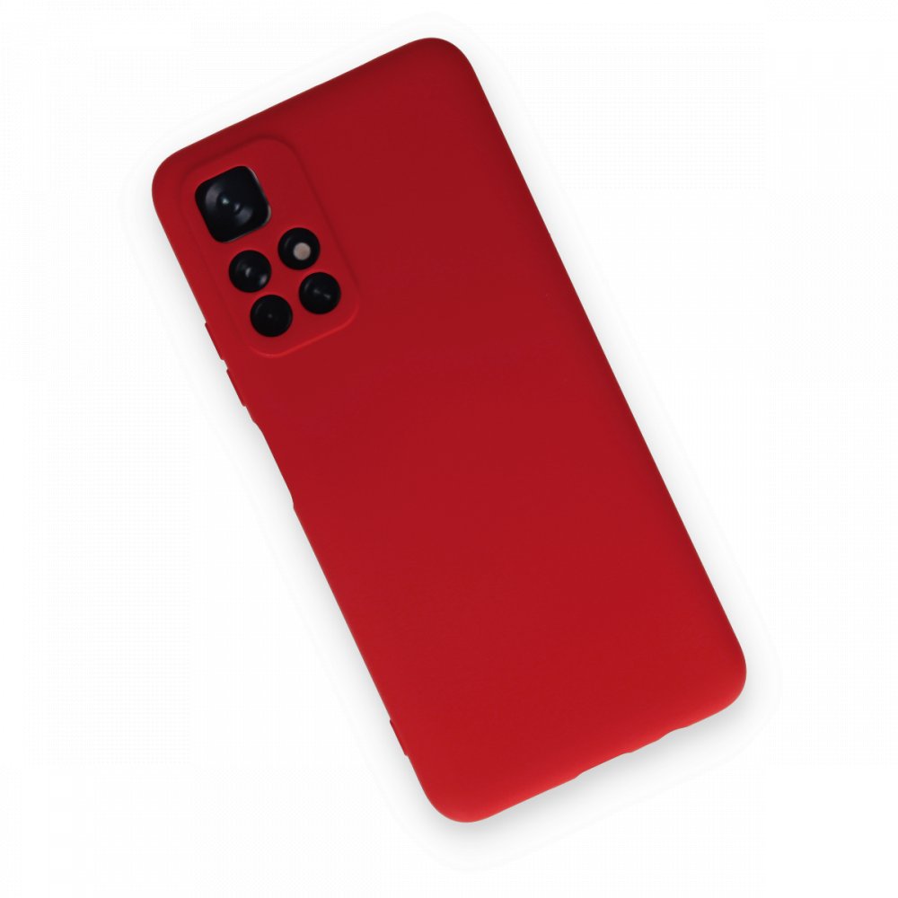  Xiaomi Poco M4 Pro 5G Kılıf Nano içi Kadife Silikon - Kırmızı