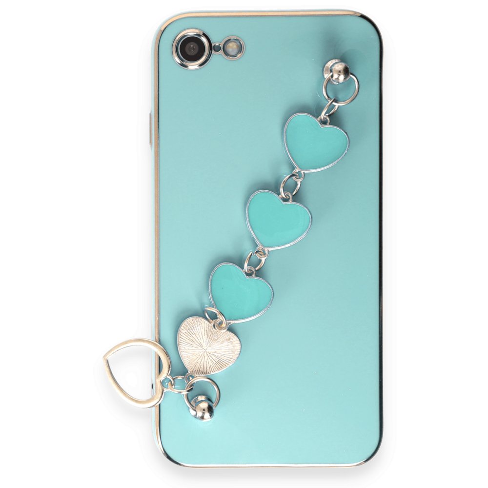  iPhone 7 Kılıf Esila Silikon - Su Yeşili