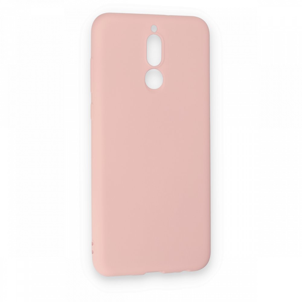 Huawei Mate 10 Lite Kılıf Nano içi Kadife Silikon - Pudra  Huawei Mate 10 Lite Kılıf Nano içi Kadife Silikon - Pudra