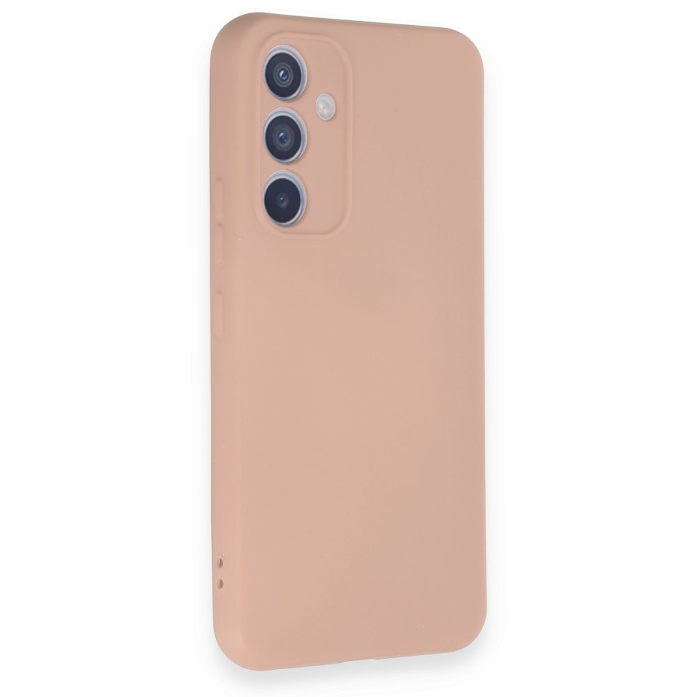  Samsung Galaxy A34 5G Kılıf Nano içi Kadife Silikon - Pudra