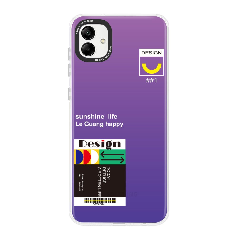  Samsung Galaxy A04 Kılıf Estoril Desenli Kapak - Estoril - 4