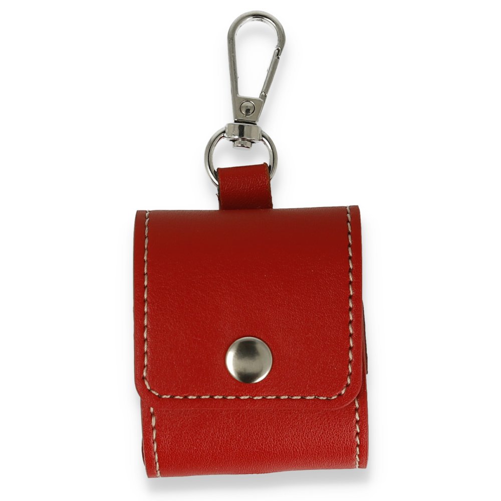  Airpods Pro (1.nesil) Askılı Kılıf - Kırmızı