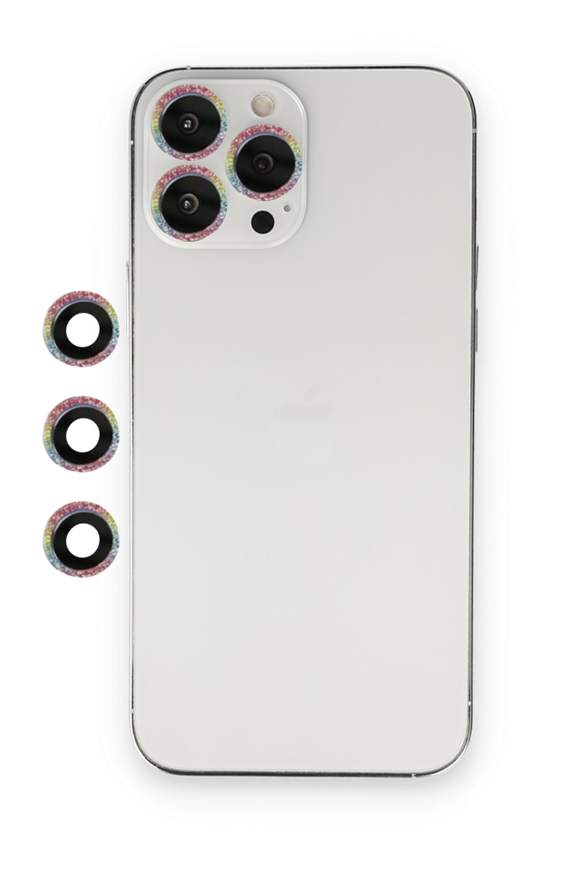  iPhone 13 Pro Shine Kamera Lens - Rainbow