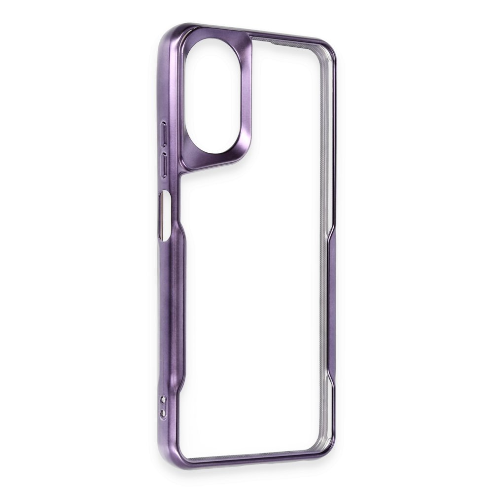 Realme 12 Lite Kılıf Boyi Silikon Kapak - Derin Mor  Realme 12 Lite Kılıf Boyi Silikon Kapak - Derin Mor