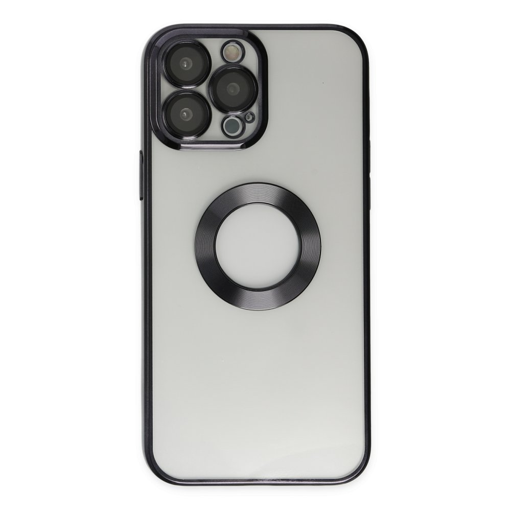  iPhone 13 Pro Max Kılıf Slot Silikon - Siyah