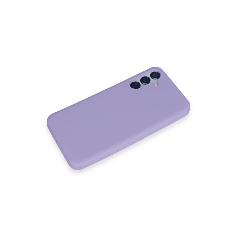  Samsung Galaxy M15 Kılıf First Silikon - Lila