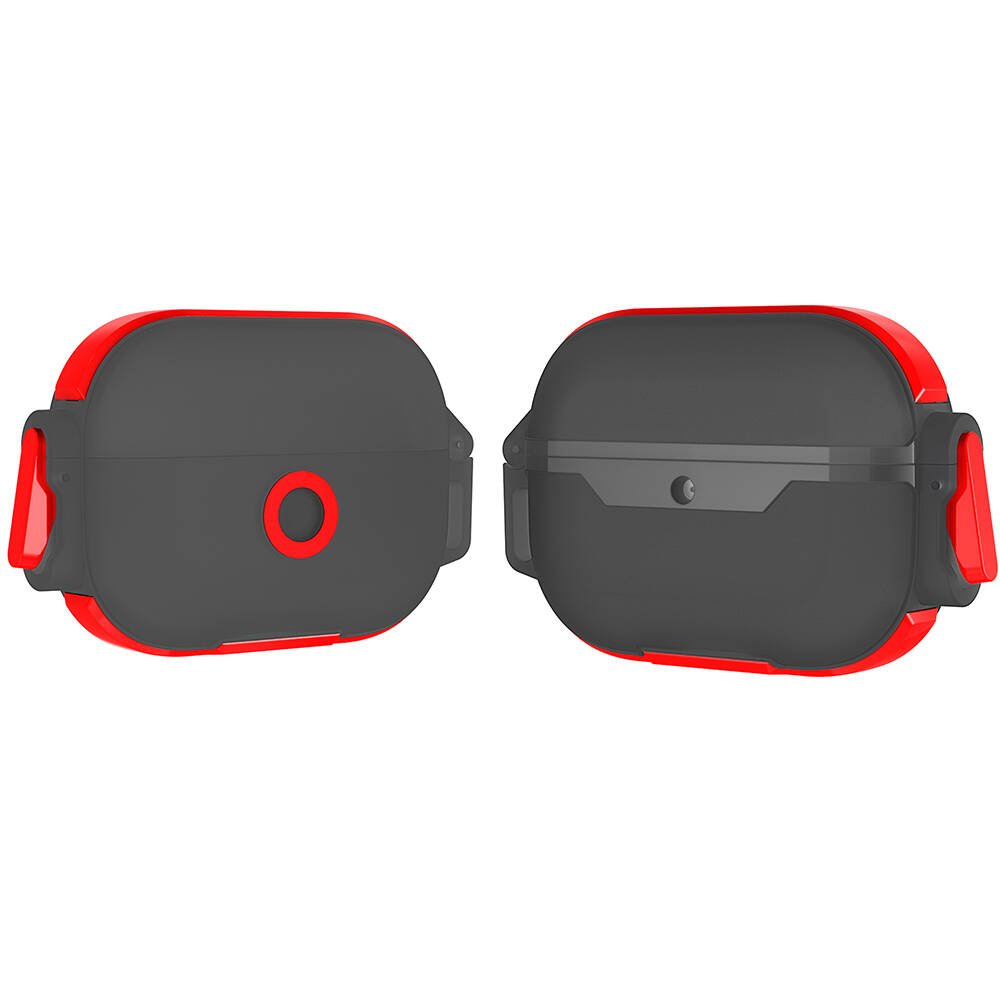 Airpods 4 (4.nesil) Predator Airpods Kılıf - Kırmızı Airpods 4 (4.nesil) Predator Airpods Kılıf - Kırmızı