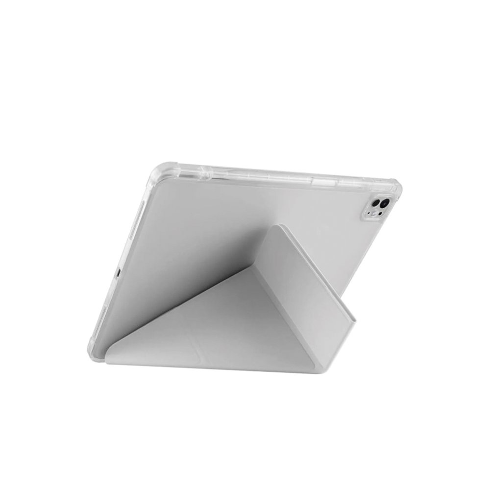 iPad Pro 13 (2024) Kılıf Kalemlikli Mars Tablet Kılıfı - Rose Gold iPad Pro 13 (2024) Kılıf Kalemlikli Mars Tablet Kılıfı - Rose Gold