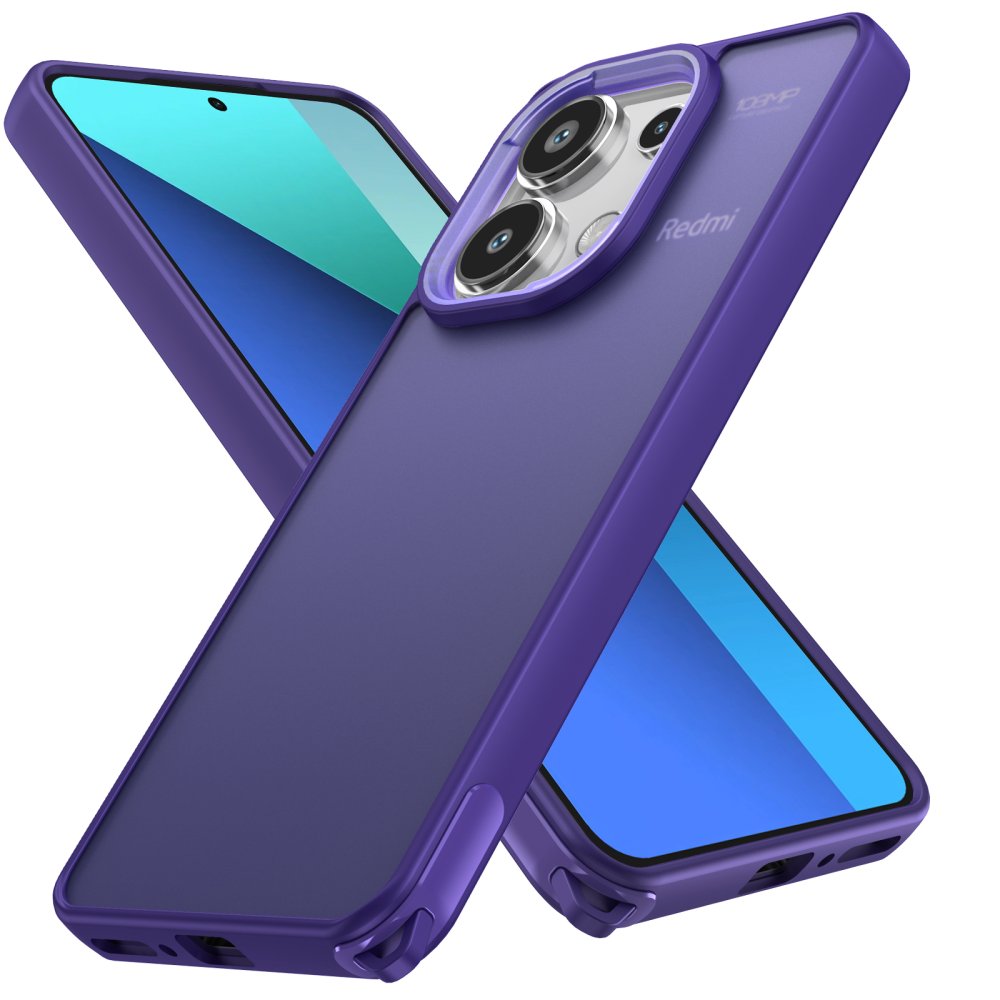 Redmi Note 13 4G Kılıf Elegant Kapak - Derin Mor