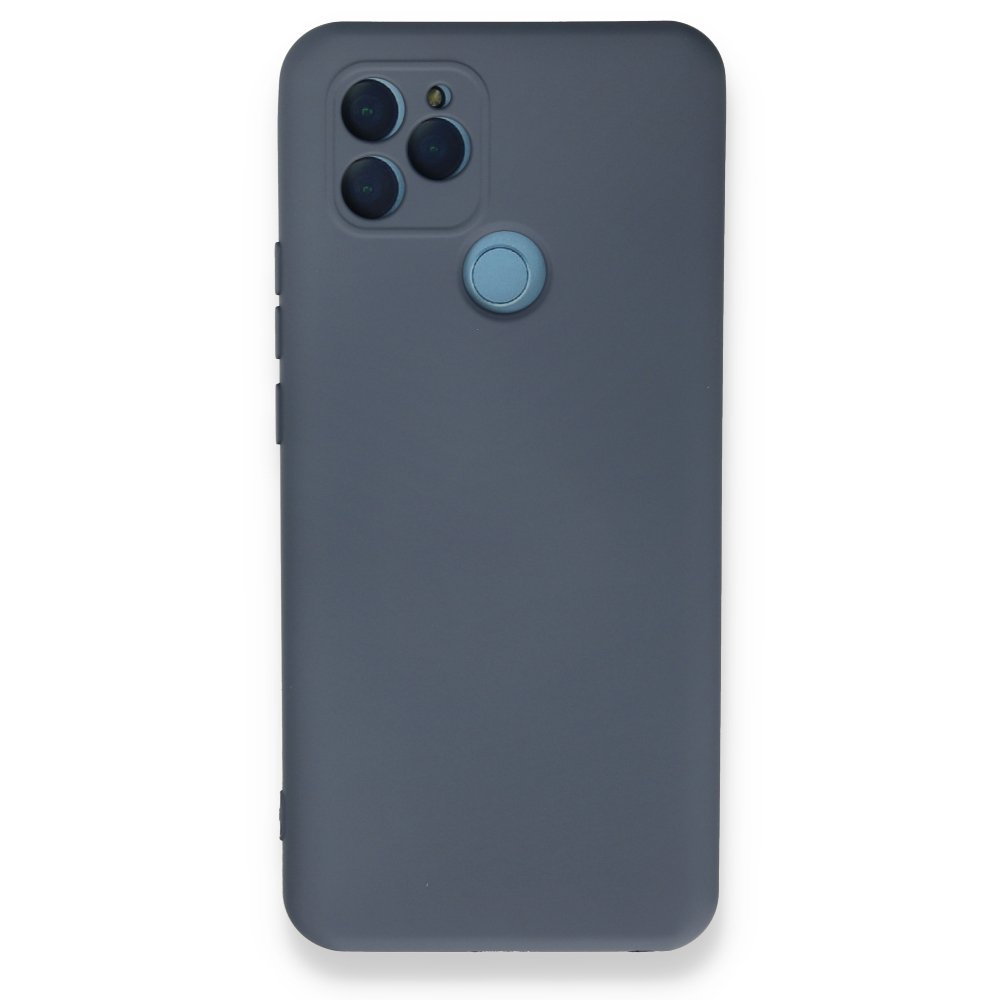  General Mobile GM 21 Kılıf Nano içi Kadife Silikon - Gri