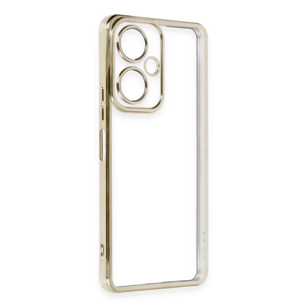 Vivo Y27 Kılıf Razer Lensli Silikon - Gold Vivo Y27 Kılıf Razer Lensli Silikon - Gold