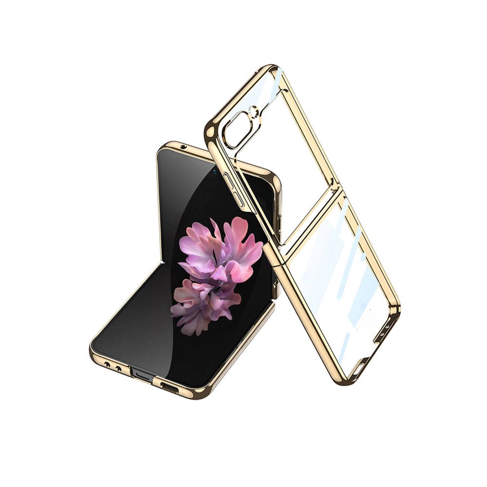  Samsung Galaxy Z Flip 6 Kılıf Fold Element Kapak - Gold