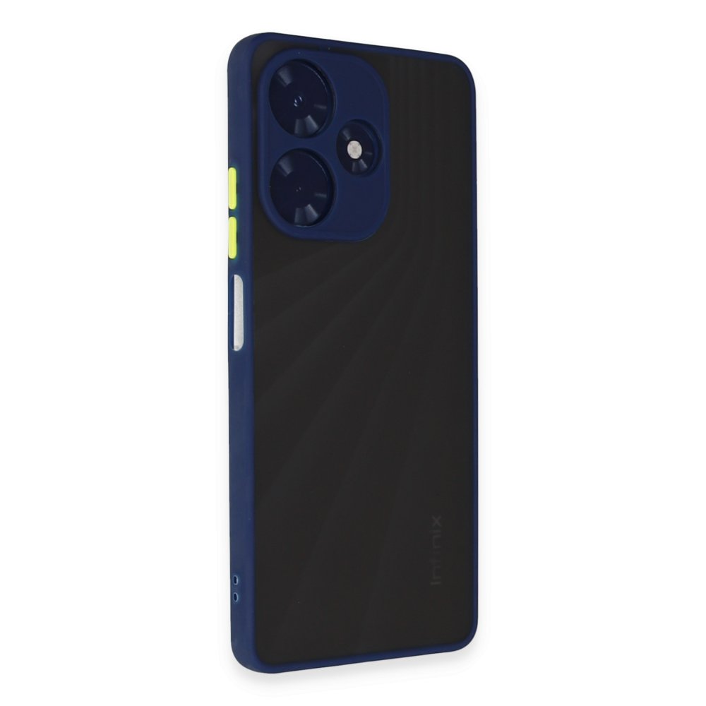 İnfinix Hot 30 4G Kılıf Montreal Silikon Kapak - Lacivert İnfinix Hot 30 4G Kılıf Montreal Silikon Kapak - Lacivert